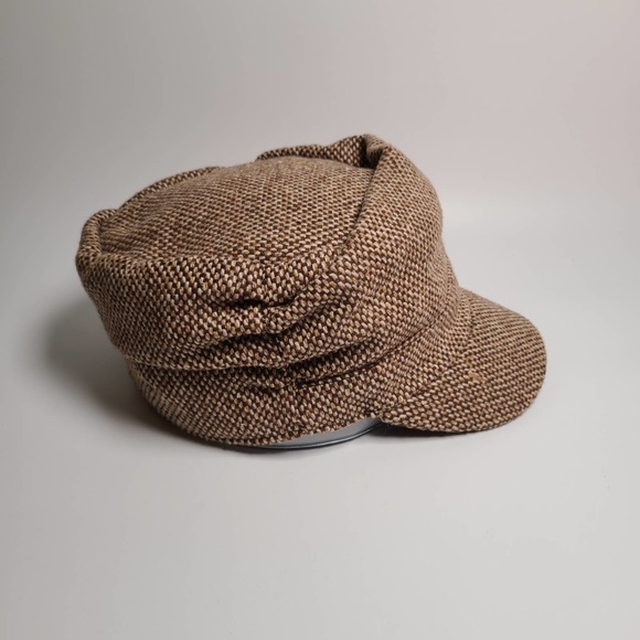 Magid Hats Women's Layered Cadet Newsboy Cap, Size M/L - Picture 5 of 7